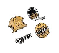 Grupo Erik Set Pins Queen - 4 Figuras Queen, broches