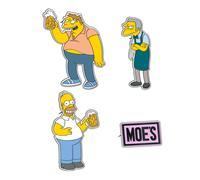 Grupo erik set pins the simpsons taberna de moe - 4 figuras los simpso