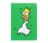 Grupo Erik Simpsons Cuaderno A5 hojas blancas | Merchandising Oficial: Journaling notebook, Bloc de notas, Marcapáginas, bolsillo interior y Tapa Dura tacto suave, 192 págs