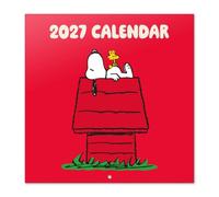 Grupo Erik Snoopy Calendario 2027 Pared - Almanaque 2027 30x30cm