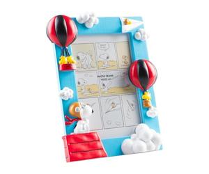 Grupo Erik Snoopy Marco fotos 10x15 - Regalos Snoopy | Marco fotos 10x15 para Decoración Hogar Infantil, Cuadro para fotos, Diseño 3D con Soporte Estable
