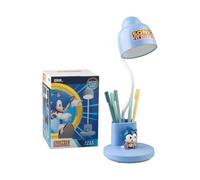 Grupo Erik Sonic Lampara Escritorio - Flexo Escritorio Recargable | con 3 Temperaturas de Luz, Regulable, Cuello Flexible y Compartimento Multifunción, Decoracion Habitacion, USB-C