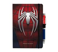 Grupo Erik Spiderman Cuaderno A5 punteado con Boligrafo