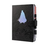 Grupo Erik Star Wars Cuaderno A5 punteado con Boligrafo de luz | DARTH VADER Merchandising Oficial: Diario personal, Regalo para Fans, Tapa dura y Marcapáginas, 192 págs