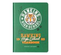Grupo Erik Stranger Things Cuaderno A5 hojas blancas | Stranger Things Merchandising Oficial: Journaling notebook A5, Bloc de notas, Pegatinas, Marcapáginas y Tapa Dura, 192 págs