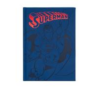 Grupo Erik Superman Cuaderno A5 punteado | DC COMICS: Journaling notebook A5, Bloc de notas, Bullet journal con Marcapáginas y Tapa Dura, 192 págs