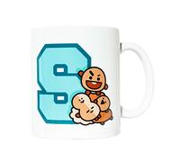 Grupo Erik Taza BT21 - Taza desayuno Shooky / Producto con licencia oficial