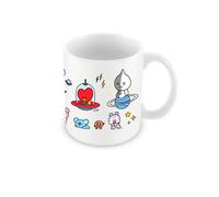 Grupo erik taza bt21, universtar - taza desayuno - taza cerámica 350m
