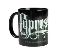 Grupo Erik Taza Cypress Hill - Taza café para desayuno, De Cerámica 350 ml │ Tazas originales para regalar │ Apta para Lavavajillas y Microondas