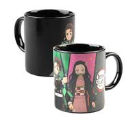 Grupo Erik Taza Demon Slayer Manga - Tazas de café Guardianes de la noche Termocolora (Cambia de Color) Tazas desayuno originales para regalar | Cerámica, 350ml