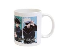 Grupo Erik Taza Jujutsu Kaisen, Jujutsu High - Taza Guerra de hechiceros | Taza desayuno, cerámica 350ml, Taza te y café, Licencia oficial