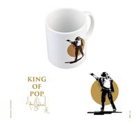 Grupo erik taza michael jackson - taza café para desayuno, king of po