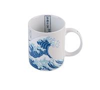 Grupo Erik Taza Ola Kanagawa - Taza desayuno - Taza cerámica 300ml - Taza te - Taza café - Licencia oficial