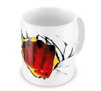 Grupo Erik Taza One Punch Man Saitama Fist - Taza desayuno - Taza cerámica 350ml - Taza te - Taza café - Licencia oficial, TAZ102