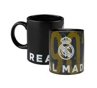 Grupo Erik Taza Real Madrid - Real Madrid niño Regalos : Cambia de color | Tazas desayuno o Tazas de caf : Cerámica, 350ml Merchandising Oficial