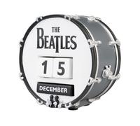 Figura The Beatles, Calendario Perpetuo 3D - Regalo Original : Decoracion Habitacion para amantes de Música Rock - Calendario sobremesa para adultos | The Beatles Merchandising