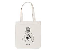 Grupo Erik Tote bag Ana Marín - Bolsa tela mujer para Universidad o Compra │ De Algodón con asas cómodas (37x39 cm)