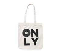 Grupo erik tote bag only music - bolsa tela mujer u hombre para univer