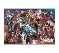 Grupo Erik Vade Marvel Los vengadores Endgame line up - Tapete escritorio - Vade escolar multifuncional | Vade escritorio - Protector escritorio - Vuelta al cole material escolar - Licencia oficial