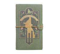 Grupo Erik Wicked Cuaderno de viaje Elphaba | Diario de viaje Recargable, Travel Journal de Cuero sintético, Regalo Mujer, 2 cuadernos en el interior (19,6x12 cm)