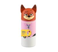 Grupo Erik Zootropolis Estuche Escolar Nick | Estuche Silicona pequeño para niñas y niños, Material escolar y papeleria: Extensible, Impermeable y con Cremallera
