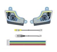 Grupo Faros Delanteros Que Fluyen para Tamiya para Scania 56368 Accesorios | Juego faros luz flujo secuencial 1/14 que agrega realismo a escala de iluminación dinámica moderna.(Type 2)