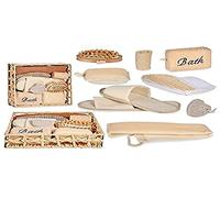 Grupo K-2 Cesta Rattan Cuad C/8 Utensilios Baño Surt