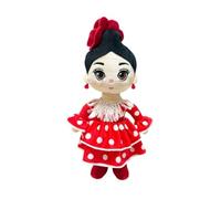 Grupo Moya Figura Muñeca de Trapo Peluche Carmencita Traje de Gitana 24cm