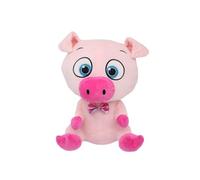 Grupo Moya Figura Peluche Divertido y Simpático Cerdito con Pajarita 20cm