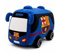 Grupo Moya - Peluche Autobús FC Barcelona 32 cm, Muñeco Bus Barça con Escudo Oficial, Peluche Fútbol Suave del Barca, Regalo para Fans y Merchandising FC Barcelona