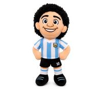 Grupo Moya Peluche Diego Maradona 27 cm - Muñeco de Felpa Fútbol Argentina Número 10 - Figura Suave Coleccionable para Fans