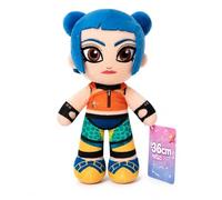Grupo Moya - Peluche K-Pop Music 36 cm, Muñeca de Tela Suave, Muñeco Decorativo de Poliéster, Regalo para Fans de la Música Coreana, Peluche Coleccionable.(Azul)