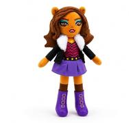 Grupo Moya Peluche Monster 30 cm, Muñeca Monster de Tela Suave, Muñeca de Peluche, Varios Modelos. Monster Lila