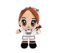 Grupo Moya Peluche Oficial Real Madrid, Muñeco Blandito para Fans y Coleccionistas, 12 cm (PELUCHERMAFIONADA12CMMOYA)