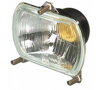Grupo óptico asimétrico empotrable Cobo 2 luces de Ama 1 pieza