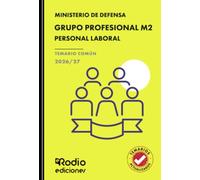GRUPO PROFESIONAL M2. Personal Laboral. Ministerio de Defensa. TEMARIO COMÚN. 2026/27
