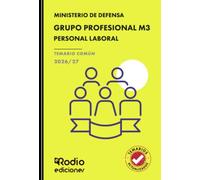 GRUPO PROFESIONAL M3. Personal Laboral. Ministerio de Defensa. TEMARIO COMÚN. 2026/27