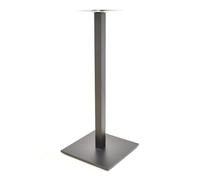 Grupo SDM Base BELY Alta, Tubo Cuadrado, Color Negro de 45x45x110 cms