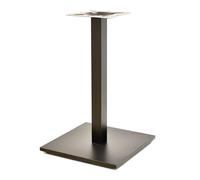 Grupo SDM Base de Mesa BELY, Tubo Cuadrado, Color Negro, 45x45x72 cms