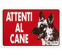 Grupo Stamplast Spa 1 señal de plástico Atención al perro