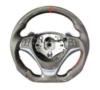 grupo volante coche Compatible Con Para E84 E83 E87 E88 E89 E90 E92 E93 Coche Orificios Cambio Paleta Accesorios Volante Fibra De Carbono(With Paddles - B)