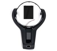 grupo volante coche Compatible Con Para M3 M4 Para M5 M6 F20 F30 F32 F22 F80 F87 F48 F45 F31 F10 Cubiertas Molduras Luces Volante Pantalla Ajuste Inteligente(Black PU)