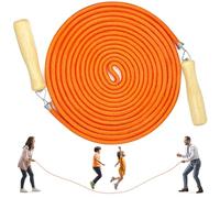 Grupos Saltar Cuerda, Salto Cuerda Multijugador, El mejor equipo Longitud Cuerda Salto para Deportes Escolares Actividades Aire Libre 5 Metros -7 Metros -10 Metros (B Mod. - Naranja, 10M)