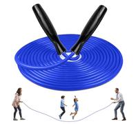Grupos Saltar Cuerda, Salto Cuerda Multijugador, El mejor equipo Longitud Cuerda Salto para Deportes Escolares Actividades Aire Libre 5 Metros -7 Metros -10 Metros (D Mod. - Azul, 5M)