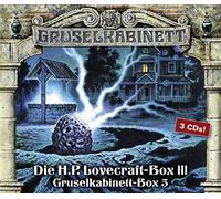 Gruselkabinett-Box 5: Berge des Wahnsinns (2 CDs) / Die Farbe aus dem All (1 CD). Die H.P. Lovecraft-Box III