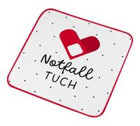 GRUSS & CO Toalla mágica con diseño de Emergencia, Toalla pequeña, Toalla de Invitados prensada, 30 cm x 30 cm, algodón, Regalo Divertido, Sorpresa | 74379