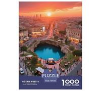 gruta Azul 1000 Piezas Rompecabezas Familiar Edificio Inteligencia Juguete Pasatiempo Creativo Desafíos Extra Divertidos Educativo 70x50cm/1000pcs