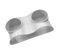 Gruta de esquina sumergida: de borde natural curvado, pieza de decoración de acuario, refugio de base de piedra, estructura de hábitat subacuático | Refugio de visualización escénica oculta par