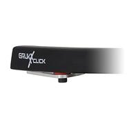 Gruv-X X-Click, satén negro, sonido avanzado de barra cruzada, diseño revolucionario, amplifica las frecuencias bajas