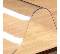 Gruytoie Protector de Mesa Impermeable 30x90cm, Mantel Transparente Rectangular, Mantel de PVC Transparente, Impermeable, Lavable, Resistente a la Grasa, para Comedor oficinas